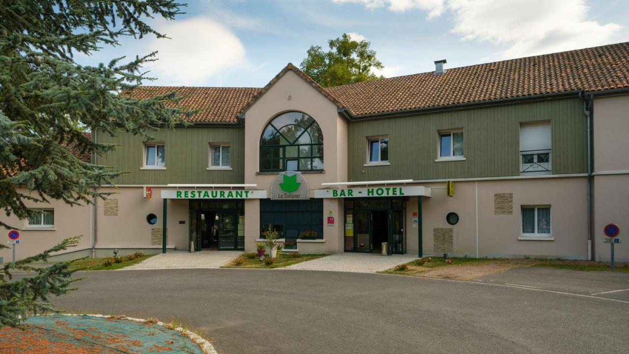 Logis Hotel - Restaurant Le Tulipier ヴィエンヌ・ル・シャトー エクステリア 写真