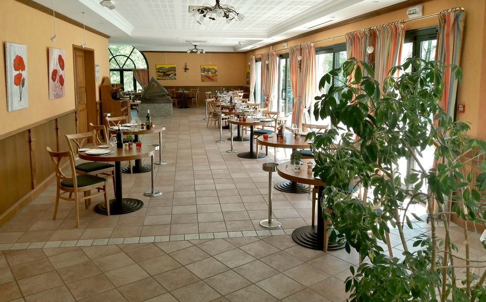 Logis Hotel - Restaurant Le Tulipier ヴィエンヌ・ル・シャトー エクステリア 写真